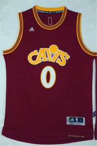 Maillot De Basket Cleveland Cavaliers Kevin Love 0Tissus Sportif Fans Edition Retro Rouge